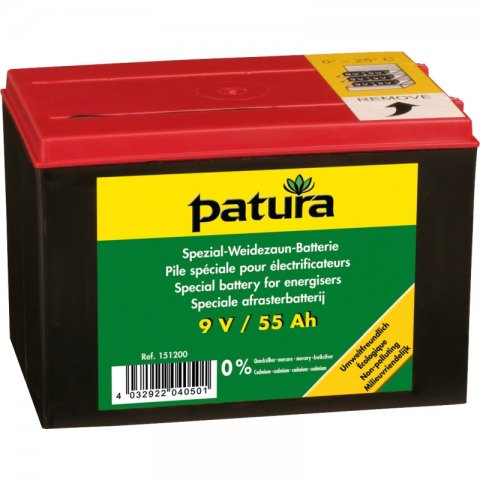 Patura speciale 9V schrikdraadbatterij