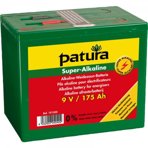 Patura 9V super alkaline batterij