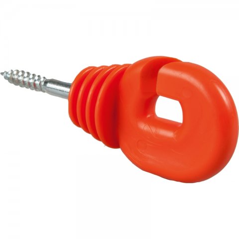 Patura super ringisolator XXL met houtdraad 6mm rood of zwart 25st of 150st