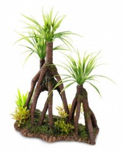 Decor wood met planten