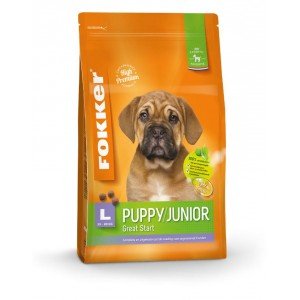 Fokker Puppy/Junior L Hondenvoer .3 kg OP is OP