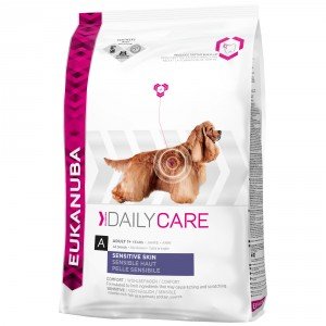 Eukanuba Daily Care Sensitive Skin Hondenvoer 12 kg