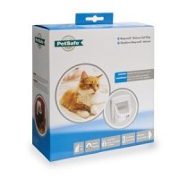 Staywell 400 magnetisch kattenluik Wit