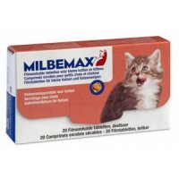 Milbemax Kleine katten en kittens 2 Tabletten