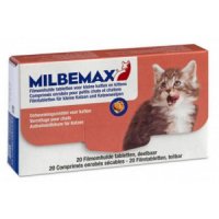 Milbemax Kleine katten en kittens 20 tabletten