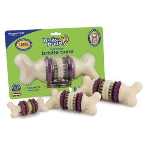 Busy Buddy Bristle Bone voor de hond Extra Small