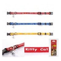 Kittenbandje Kittykat voor kittens Blauw 0730297