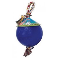 Jolly Ball Romp Roll voor de hond Baby Blauw