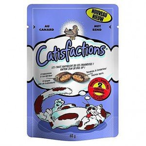 Catisfactions Eend kattensnoep Per 4