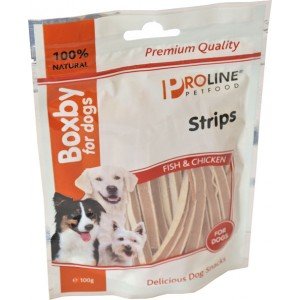 Boxby for dogs Strips 100 gram