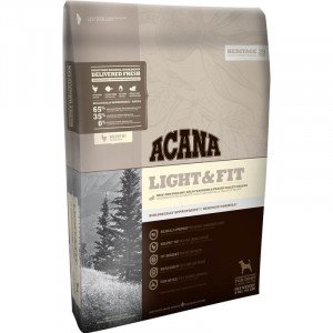 Acana Light & Fit hondenvoer 2 x 11,4 kg