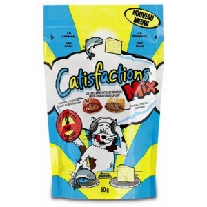 Catisfactions Mix Zalm en Kaas kattensnoep Per 5