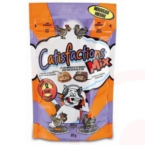 Catisfactions Mix Kip en Eend kattensnoep Per 4