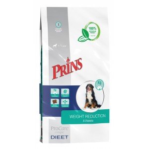 Prins Procare Croque Dieet Weight Reduction & Diabetic voor de hond 7.5 kg