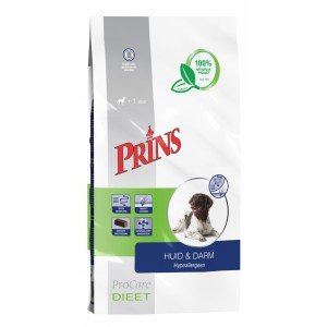 Prins Procare Dieet Huid & Darm Hypoallergeen voor de hond 10 kg