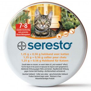 Seresto Halsband voor de kat NERGENS GOEDKOPER! Per stuk