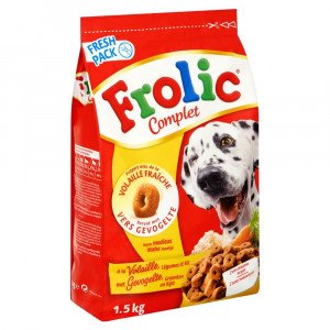 Frolic Complet Gevogelte hondenvoer 1.5 kg