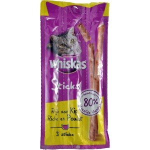 Whiskas Sticks voor de kat Zalm