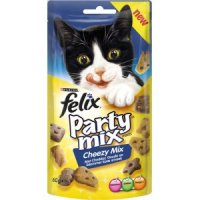 Felix Party Mix Cheezy kattensnoep Per 8