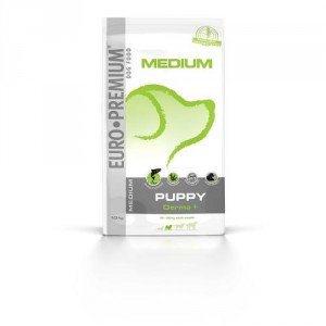 Euro Premium Medium Puppy Derma+ Salmon & Rice 2 x 10 kg