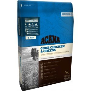 Acana Heritage Cobb Chicken & Greens hondenvoer 17 kg