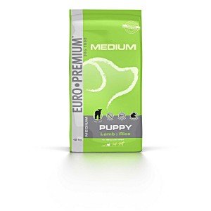 Euro Premium Medium Puppy Lamb & Rice hondenvoer 2 x 12 kg