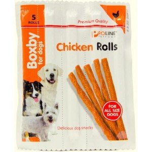 Boxby for dogs Chicken Rolls Per 5