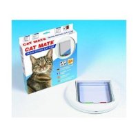 Cat Mate 210 Kattenluik Wit (Glas/Dunne deuren) Los Deurtje