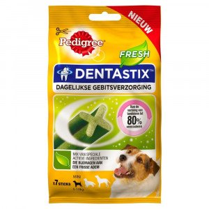 Pedigree Dentastix Fresh Mini hondensnack tot 10 kg 1 x 7 sticks