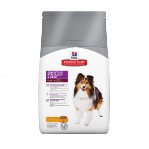 Hill's Adult Sensitive Stomach & Skin Kip hondenvoer 12 kg