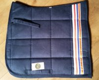 HB Suede Dressage Pad Holland