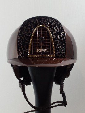 KEP Chromo Metal Brown Baboon & Swarovski