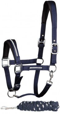 Harry's Horse Halsterset Silver Line
