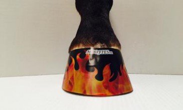 Hoefstickers Hoofies Flame set/4