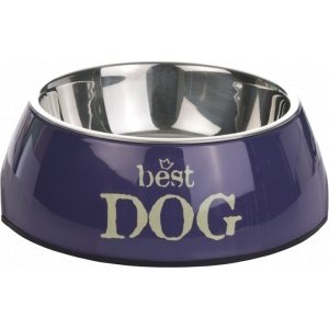 Melamine eetbak Best Dog - Blauw-14 x 4.5 cm