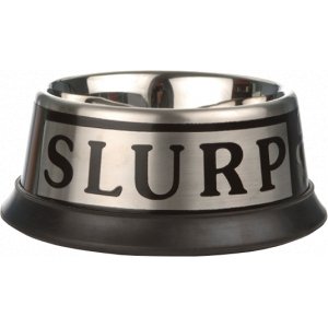 Rvs eet en drinkbak Slurp - 21.5 cm