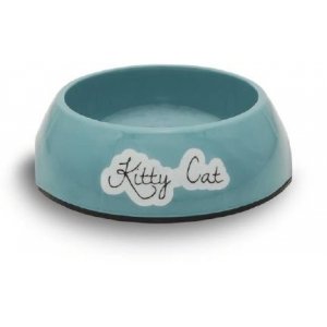 Melamine eetbak kitty cat blauw