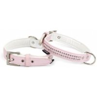 Luxo honden halsband bling - 37 cm x 12 mm