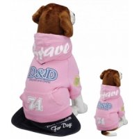 Hondenjas Fashion brave roze - M