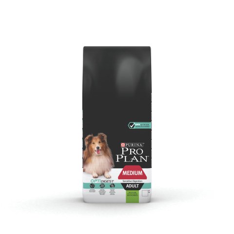 Pro Plan Dog Adult Medium Sensitive Digestion Lam 14 kg - Hondenvoer